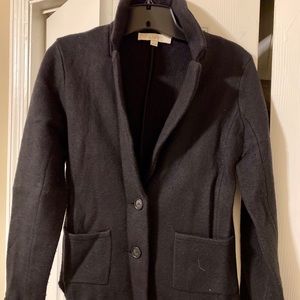 LOFT Merino Wool Black Blazer